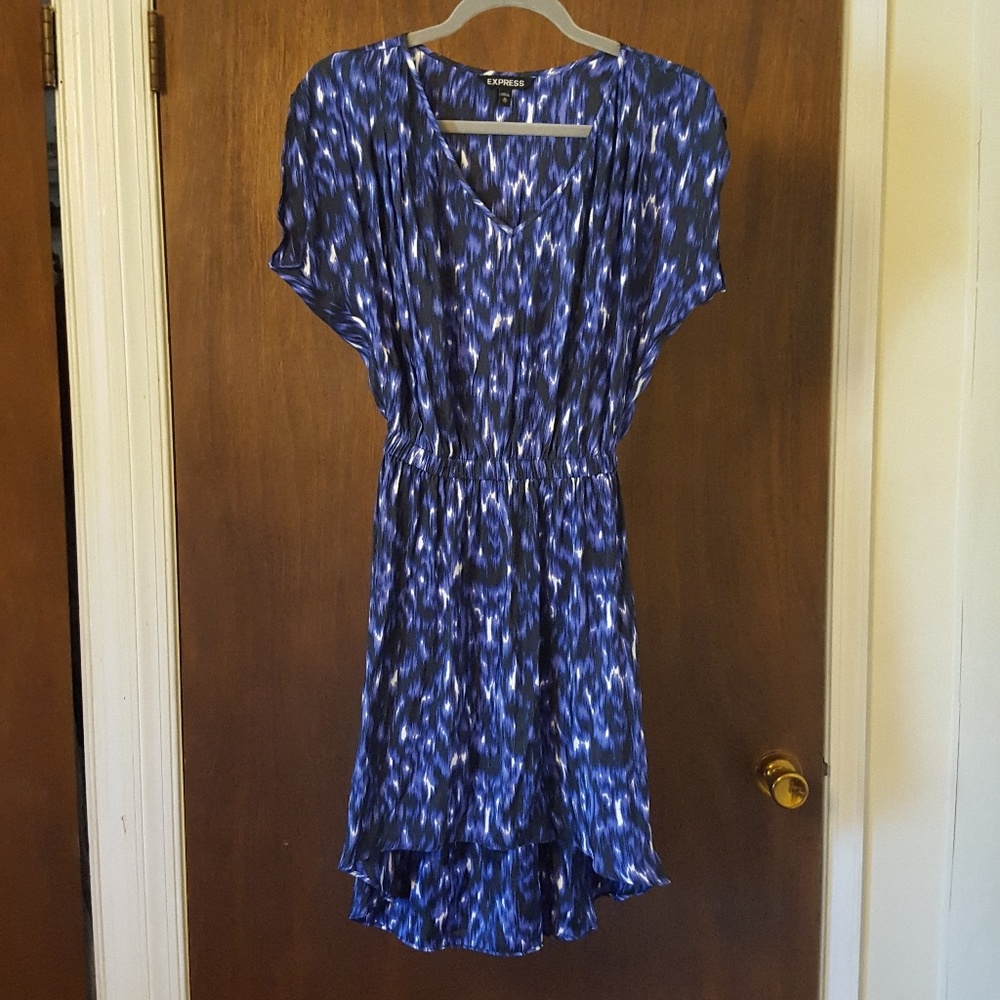 Express high low silky dress size XS